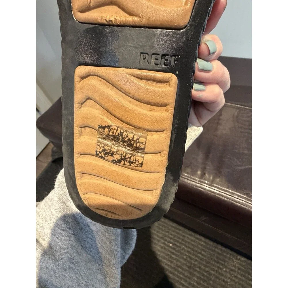 Reef Water Vista Black Adjustable Strap Women’s Sandals Size 8 - Picture 6 of 6